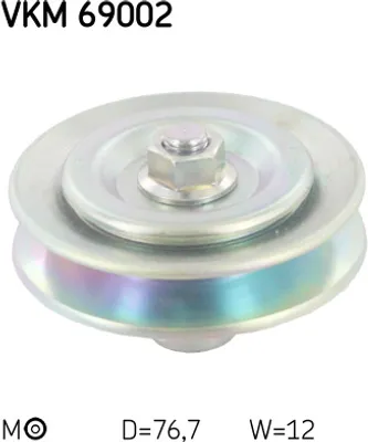 Produktbild von SKF VKM 69002 Umlenkrolle Keilrippenriemen für ISUZU D-Max I Pickup (TFR, TFS)