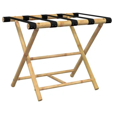 Obrázok produktu pre vidaXL Stojan na batožinu skladací 62x42x50,5 cm bambus