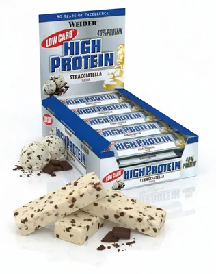 Produktbild von Weider 40% High Protein Bar - ab 24x50g Riegel Box verschiedene Geschmäcker - Schoko