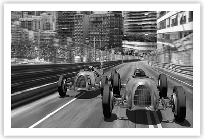 Produktbild von Poster - Poster ohne Rahmen - Formel 1 Retro - 91,5x61 cm - Wand Bild - Wanddeko - Wandbilder - Kunstposter - Wandposter - Bilder - Kunstdruck - Wanddekoration - Wandbild - P2XAA91x61-4843