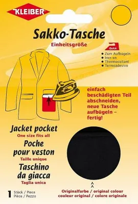 Produktbild von KLEIBER Quick-Sakko-Tasche schwarz