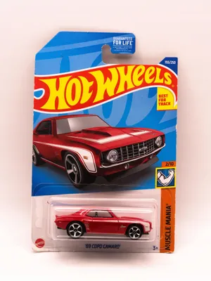 Image de Hot Wheels 69 Copo Camaro Voiture Miniature Rouge