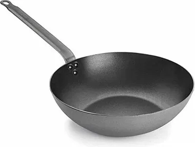 Produktbild von Antihaft-Wokpfanne 28 cm Edelstahl