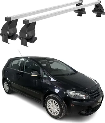 Produktbild von Menabo Dachträger Grundtäger für VW Golf Plus 2004-2008 50kg Stahl Silber 2 tlg