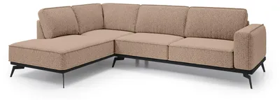 Imagen del producto de Sofá rinconera Rosalia izquierda Beige nogal