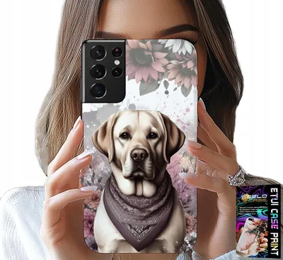 Image de ETUI POUR SAMSUNG GALAXY S21 Ultra - HUSKY DOG DOGS + FILE