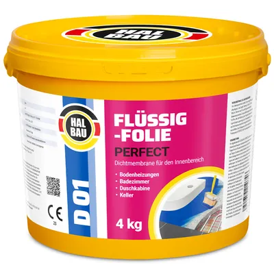 Produktbild von Flüssigfolie 4Kg Wassersperre Dichtfolie Streichfolie Abdichtung Dusche Bad D01