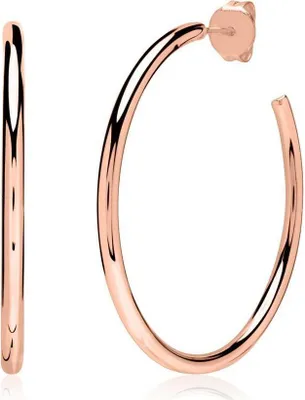 Produktbild von Creolen Sterlingsilber rosévergoldet