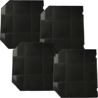 Produktbild von vhbw 4x Aktivkohlefilter Ersatz für Electrolux 50272799003, 5028280600, 50290661003, 50282806004 für Dunstabzugshaube - 26,5 x 23,7 x 1,6 cm