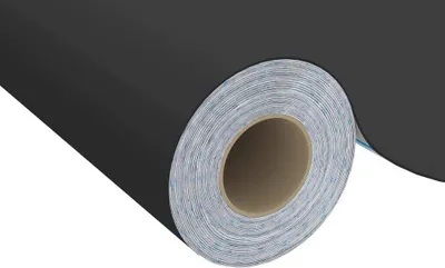 Produktbild von Cloris DesignMöbel Fensterfolien - Schwarz Selbstklebende Möbelfolie Schwarz 500x90cm PVC Schlichtes5823431