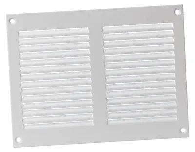 Produktbild von Metalines Ventiliacijos Groteles MR2015 – 200 x 150 mm – Baltos