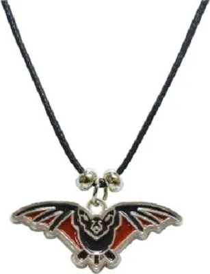 Produktbild von Kette Fledermaus, Tier Emaille Anhänger Modeschmuck Ketten emailliert Schmuck Fledermäuse