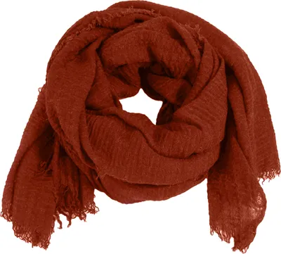 Produktbild von Niklarson Schal Tuch rost 190x100cm Damen Poncho Stola Pareo Viskose T1493