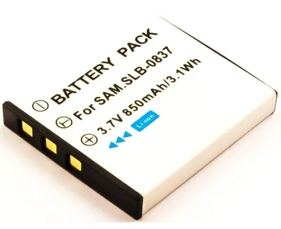 Produktbild von Akku für Minolta NP-1 Li-Ion 3,7 Volt 700 mAh schwarz.