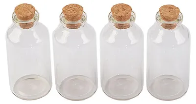 Productafbeelding van Jarvials, 12 glazen flesjes met kurkstop, capaciteit: [capaciteit invullen]