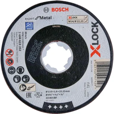 Produktbild von PRO Metal Gebundene Trennscheibe, 115 x 1,6 x 22,23 mm, X-Lock