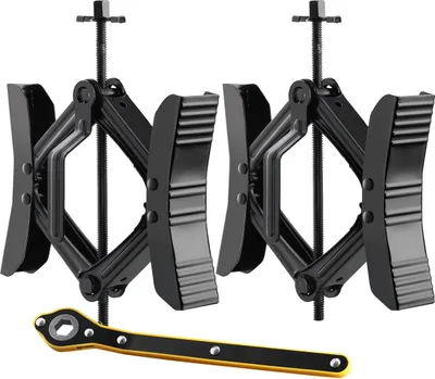 Obrázek produktu pro Stabilizátor kol 2 sady pro karavany s ráčnovým klíčem