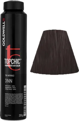 Immagine prodotto di Goldwell Topchic Can 3NN Dark Brown Extra 250gr - colore permanente in bombola