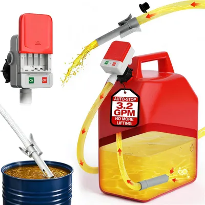 Productafbeelding van Brandstofpomp met autostopsensor, 2,4 GPM, elektrische olie-afzuigpomp