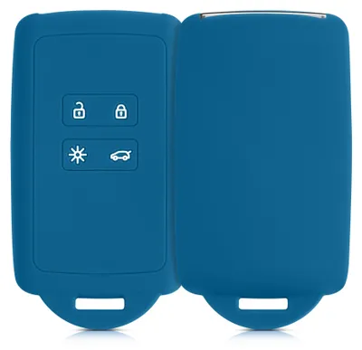 Produktbild von kwmobile Schlüsselhülle für Renault 4-Tasten Smartkey Autoschlüssel (nur Keyless Go) Hülle - Autoschlüssel Schlüssel Hülle aus Silikon -