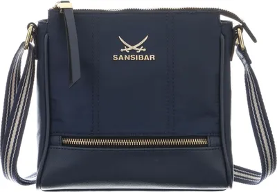 Produktbild von Sansibar Umhängetasche Schultertasche Zip Bag Ocean blau