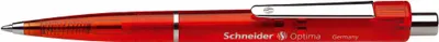 Produktbild von Schneider Schreibgeräte Optima, Clip, Clip-on-Einziehkugelschreiber, Nachfüllbar, Schwarz, 10 Stück(e), Medium