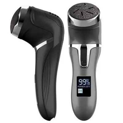 Produktbild von Elektrischer Fußschleifer,IPX7 wasserdicht,wiederaufladbares Pediküre-Tool,Dual-Speed-Dual-Motor-LCD-Display,effiziente Entfernung abgestorbener Haut