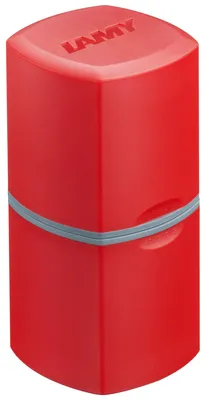 Obrázek produktu pro LAMY Z 84 ořezávátko 595, plastové pouzdro, červené, pro tužky a barevné tužky standardní tvrdosti ze sérií 3plus, 4plus a plus