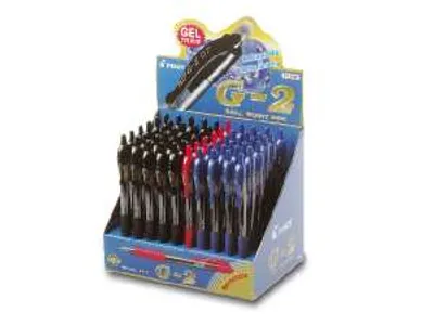 Produktbild von Pilot 34117, Ausziehbarer Gelschreiber, Gemischte Farben, Mehrfarbig, Rund, 60 Stück(e)