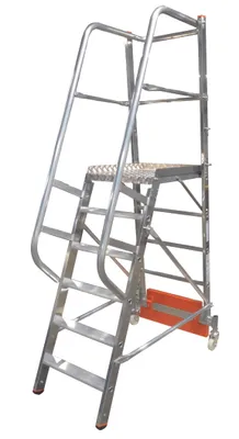 Zdjęcie produktu dla KRAUSE Pomost jezdny VARIO kompakt szerokość 0,82 m 6 stopni 833013 wys. robocza 3,40 m