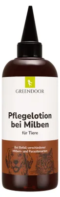 Produktbild von GREENDOOR Pflegelotion bei Milben für Tiere