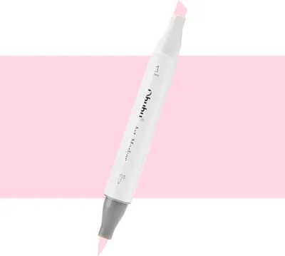 Zdjęcie produktu dla OHUHU dwustronny marker alkoholowy Brush & Chisel, RV270 Shadow Pink