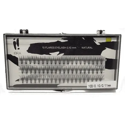 Produktbild von IBRA NATURAL Wimpernbüschel 0,10-C-11 mm 1op.