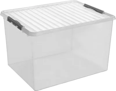 Produktbild von Sunware Aufbewahrungsbox Q-Line 150L transparent 80 x 50 x 48,4 cm
