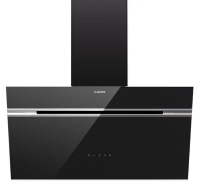 Obrázek produktu pro Klarstein Alina digestoř – 70 cm, průtok vzduchu 600 m³/h, dotykové ovládání, energetická účinnost A, LED osvětlení, recirkulace a odsávání vzduchu