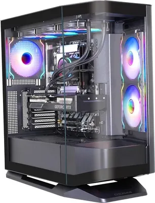Produktbild von COUGAR FV270 BK 7906 Gaming-PC, Core Ultra 9 285K, 32GB RAM, 1TB SSD, GeForce RTX 5070 Ti 16GB, Windows 11 Home