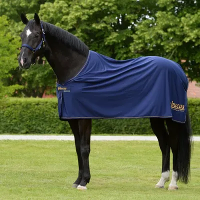 Produktbild von Bucas Abschwitzdecke Prize Cooler Navy/Gold 145