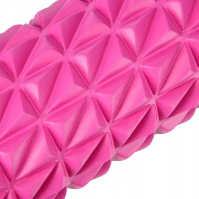 Produktbild von HMS FS205 Massage-Fitnessroller mit Noppen, 45 cm, Rosa