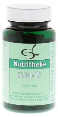 Image de Gélules d'huile de krill Green Line Nutritheke, boîte de 75 gélules