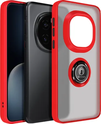 Produktbild von Avizar, Hülle für Honor Magic 7 Pro mit magnetischem Ring, Rot