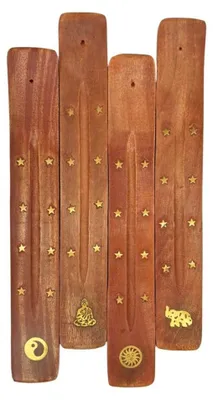 Produktbild von Holzständer für Räucherstäbchen – verschiedene Designs