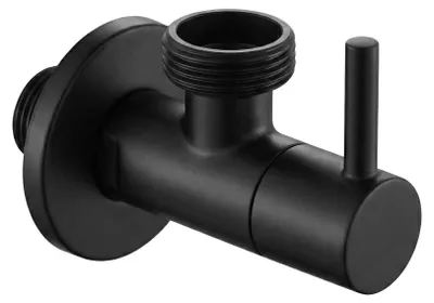 Obrázok produktu pre Rohový Ventil Rea 1/2" X 3/4" Čierna