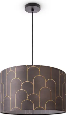Produktbild von Deckenlampe Wohnzimmer Pendelleuchte Esstisch Lampenschirm Stoff Modern Abstrakt