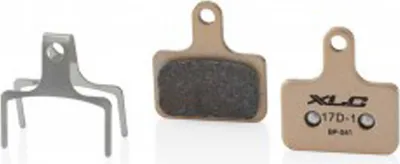 Image de Plaquettes de frein à disque XLC BP-S41 Shimano Ultegra, or