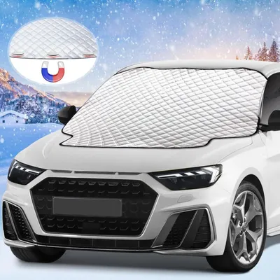 Obrázok produktu pre Kryt čelného skla auta magnetická fixácia zimná UV ochrana 183x116cm