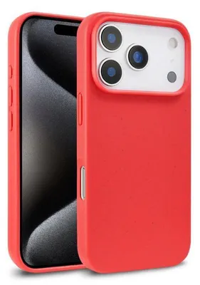 Produktbild von Mobigear  Handyhülle für iPhone 18 Pro Max - Backcover Umweltfreundliches Material Rot