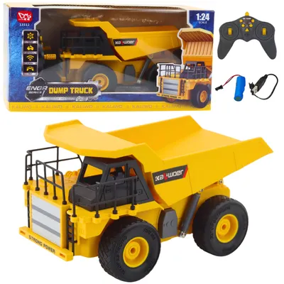 Produktbild von Ferngesteuerter Bau-Muldenkipper Rc LED-Leuchten 1:24