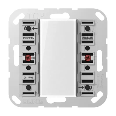 Produktbild von Jung A5092TSEM KNX Tasts.-ErweiterungsmitUniv.2fach
