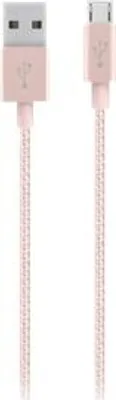Produktbild von Belkin 1.2m, USB2.0 - MicroUSB2.0, 1,2 m, USB A, Micro-USB B, USB 2.0, Männlich/Männlich, Pink