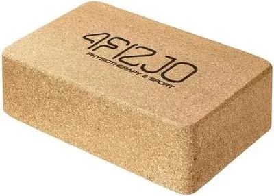 Produktbild von 4FIZJO Yoga-Block aus Kork, 22x15x7,2 cm, 830 g, Braun
